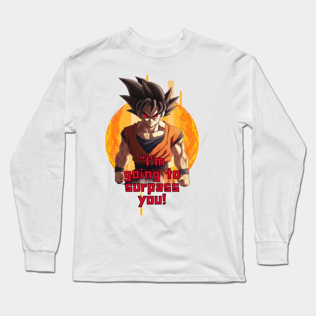 Anime Odyssey Long Sleeve T-Shirt by BukovskyART